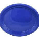 Bandeja Ovalada Azul 5 Uni