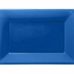 Bandeja Rectangular Azul 3 Uni