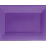 Bandeja Rectangular Morado 3 Uni