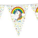 Banderín Unicornio
