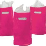 Bolsas de Dulces Color Fucsia 10 Uni