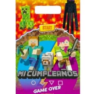 Bolsas de Dulces Minecraft x6