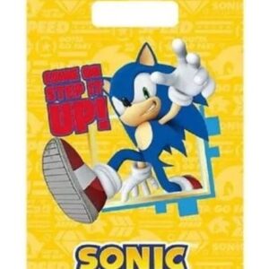 Bolsas de Dulces Sonic 6 Uni