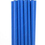 Bombilla Papel Celeste 12 Uni