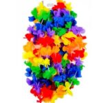 Collar Flor Liso Multicolor 3 Uni