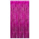 Cortina Metálica Fucsia 200x100 cm