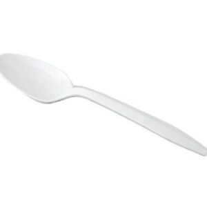 Cuchara Plástica Blanca 36 Uni