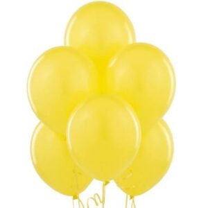 Globo Liso #9 Amarillo 25 Uni