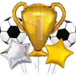 Globo Mylar Copa Futbol x5