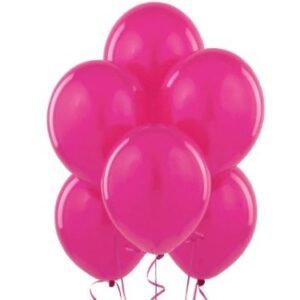 Globo Liso #9 Fucsia 50 Uni