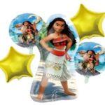 Set Globos Moana 5 piezas