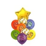 Set De Globos Amongus x9 Piezas