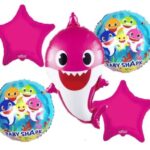 Set Globos Baby Shark x5