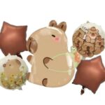Set Globos Capibara 5 Piezas