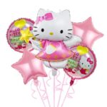 Set Globos Hello Kitty x5