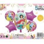 Set Globos Princesas Disney 5 Piezas