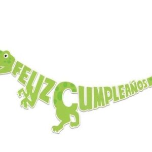 Guirnalda Feliz Cumpleaños Dino