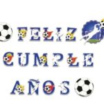 Guirnalda Feliz Cumpleaños Futbol