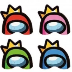 Mascaras Amongus x6