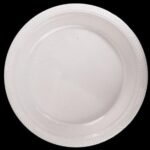 Plato Plástico 18 Cm Blanco 10 Uni