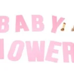 Banner Baby Shower Niña