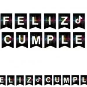 Guirnalda Feliz Cumpleaños TikTok