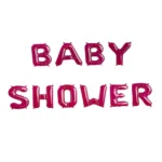 Globo Letras Baby Shower Niña