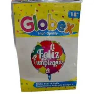 Globo Foil Feliz Cumpleaños 1 Uni