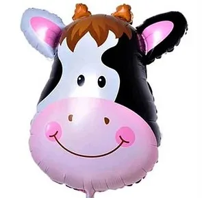 Globo Metálico Vaca 1 Uni