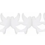 Guirnalda Palomas Blancas 3m 1 Uni