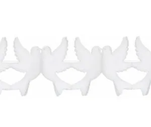 Guirnalda Palomas Blancas 3m 1 Uni