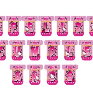 Guirnalda Feliz Cumpleaños Hello Kitty