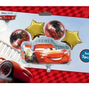Set Globos Cars 5 Piezas