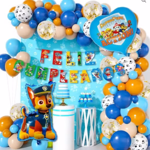 Set Decoración Paw Patrol 56 Piezas