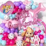 Set Decoración Skye Paw Patrol