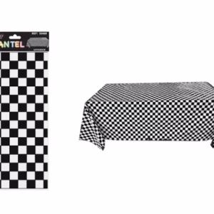 Mantel Cuadros Negro y Blanco